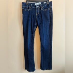 BKE Women’s Payton Style Dark Wash Jeans Size 27L
